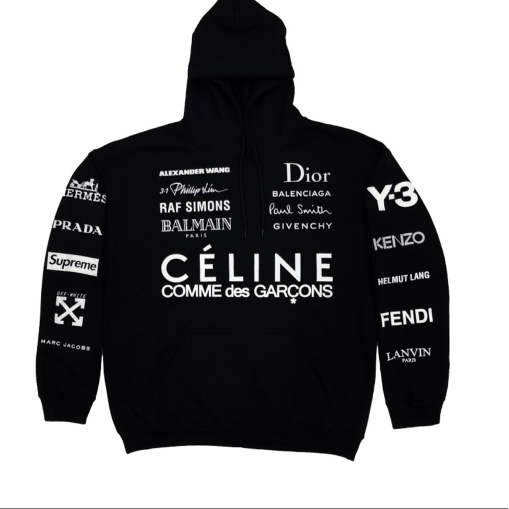 Not for sale VIP hoodie in black. Worn once